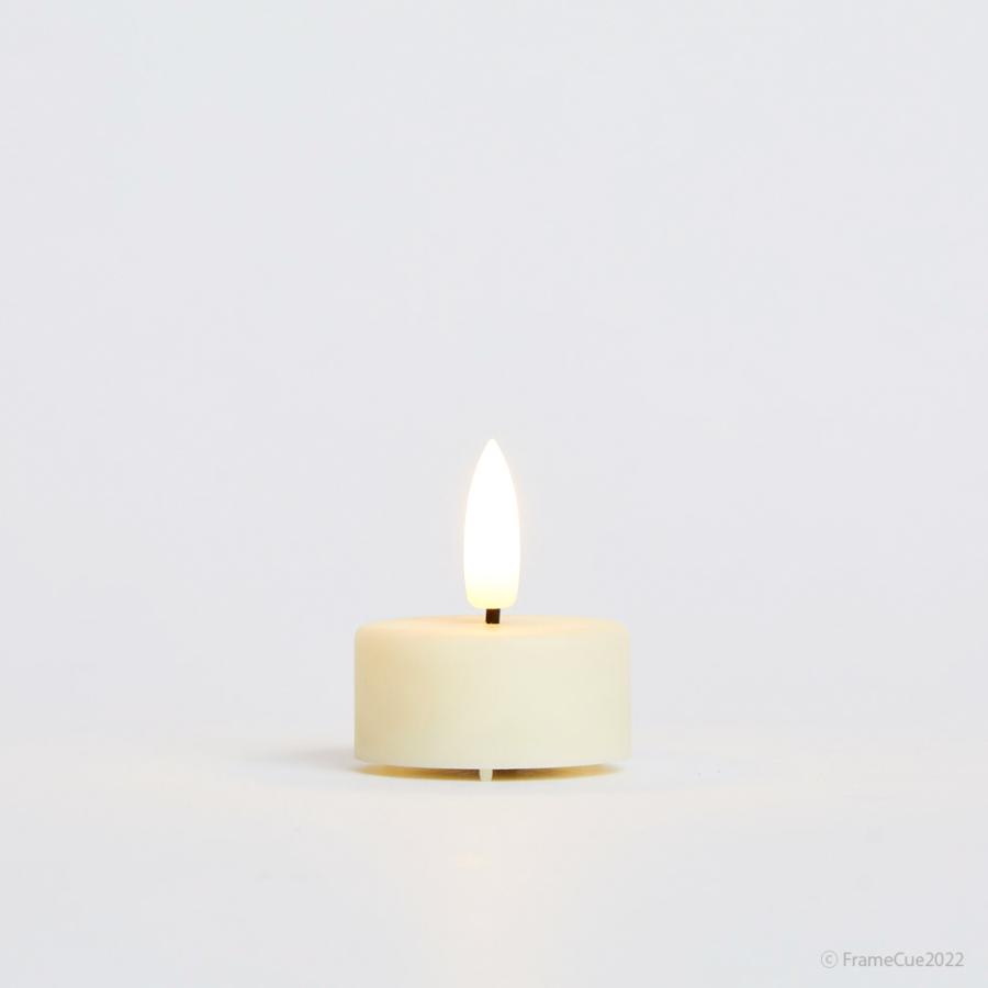 LED ティーライト キャンドル（6個入） ラバーコーティング・電池式