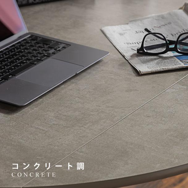 【PT+5%】ダイニングテーブル 2人 4人 丸 丸型 120cm 120 昇降 折りたたみ キャスター おしゃれ 変形 アイルス_11