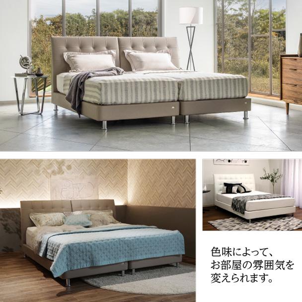 フランスベッド 正規品 ベッドフレーム レザーベッド IQベッド アシュフォード クイーン レッグタイプ｜francebed-shop｜08