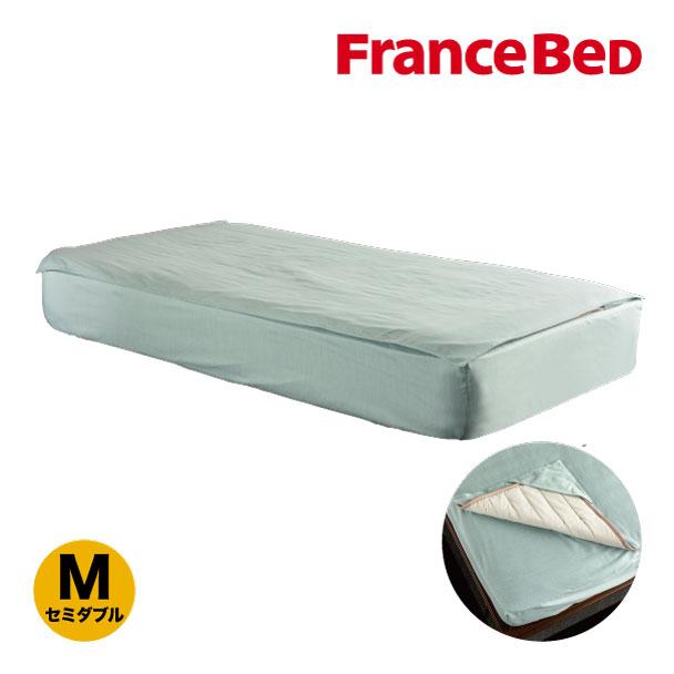 フランスベッド 正規品 らくピタ 専用 簡単シーツ ライフトリートメント LT セミダブル rakupitasheetsltm