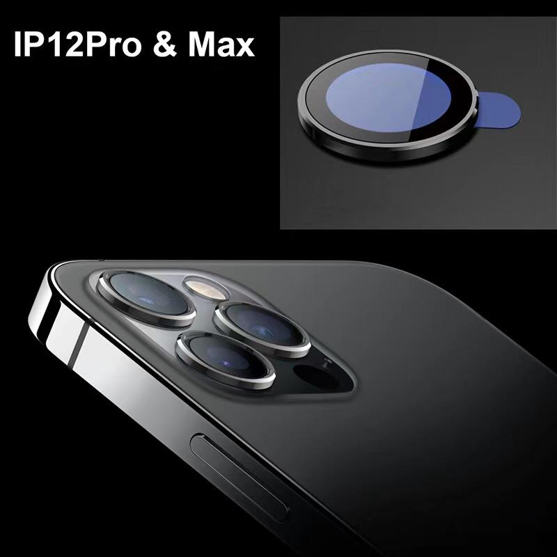 iphone13pro 14 14pro 14plus 13mini 12 pro レンズカバー iphone12 pro max レンズカバー 硬度9H 強化ガラス カメラ保護フィルム アルミ合金 レンズ保護｜francekids｜14