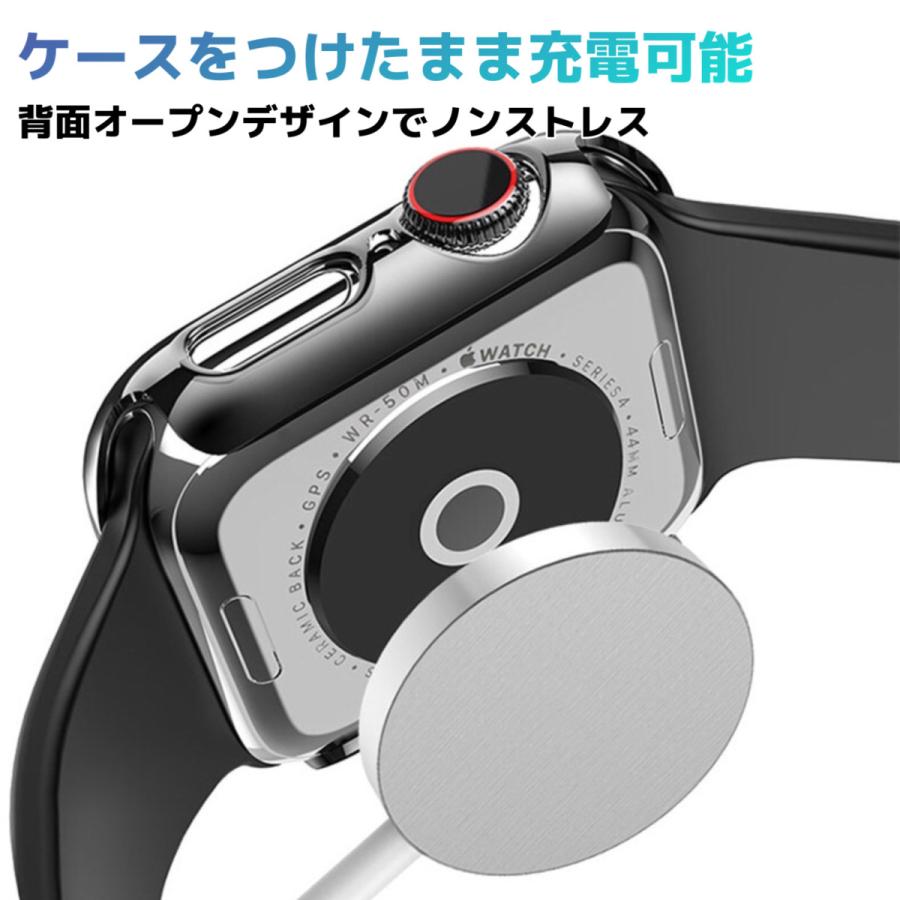 Apple Watch Series 7 6 5 4 3 SE ケース 45 38 40 42 44 41mm アップルウォッチ カバーApple Watch Series 7 超薄型 カバー アイフォンウォッチケース｜francekids｜08