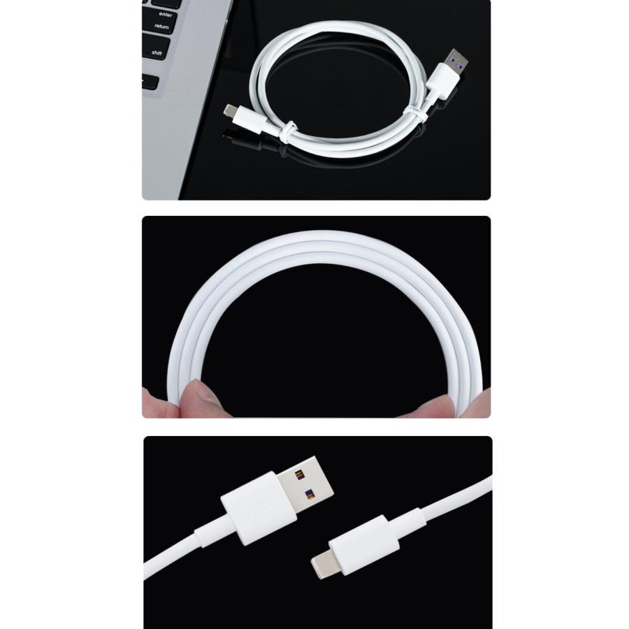 iphone15充電ケーブル USB-C type-c iPhone充電ケーブル 充電器ケーブル 高品質Apple純正品と同じ長さ1m 断線防止 5A 急速充電 充電器ライトニング断線強い丈夫｜francekids｜09