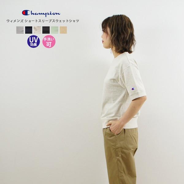 30 Off チャンピオン Champion 半袖 スウェット シャツ 5分袖 レディース Cw M015 Francis Bean 通販 Yahoo ショッピング