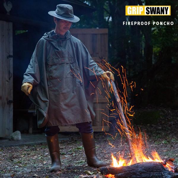 グリップスワニー Grip Swany 焚き火用 ポンチョ アウトドア キャンプ 難燃素材 Gsj 40 Francis Bean 通販 Yahoo ショッピング