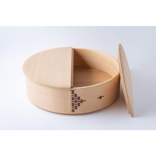 【希少】柴田慶信商店 飯切 尺一(7合用)　曲げわっぱ 天然杉 33cm 柴田慶信商店 大館 曲げわっぱ 飯切り 尺一 七号用 : FRANK暮らしの