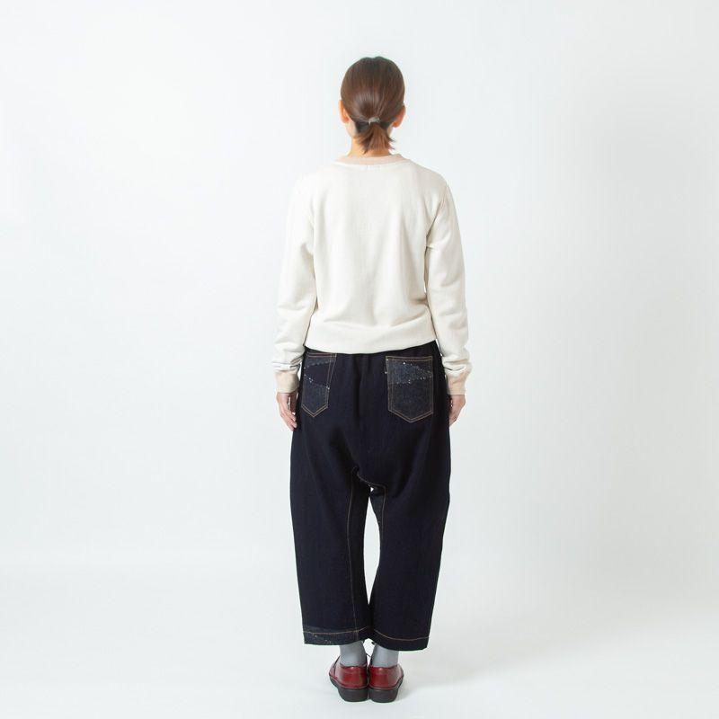 tamaki niime 玉木新雌 デニムパンツ zengo KING サイズ1 02 コットン 