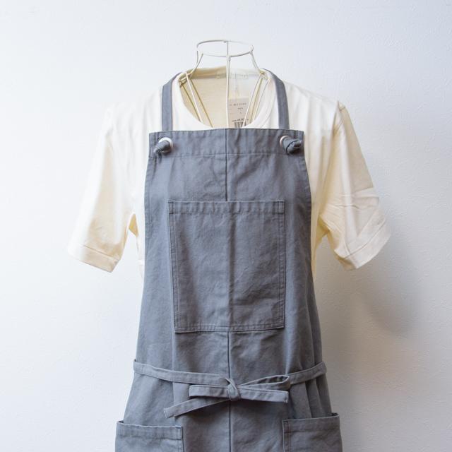 NAPRON ナプロン エプロン UTILITY APRON GRAY NP-AP25の画像