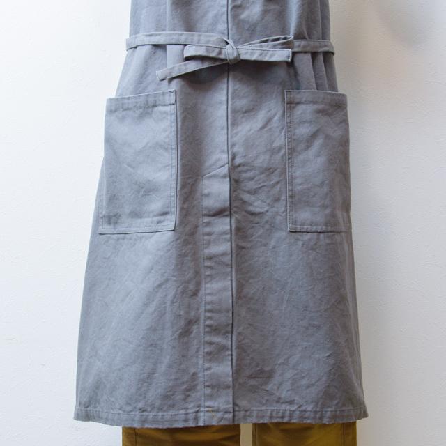NAPRON ナプロン エプロン UTILITY APRON GRAY NP-AP25の画像