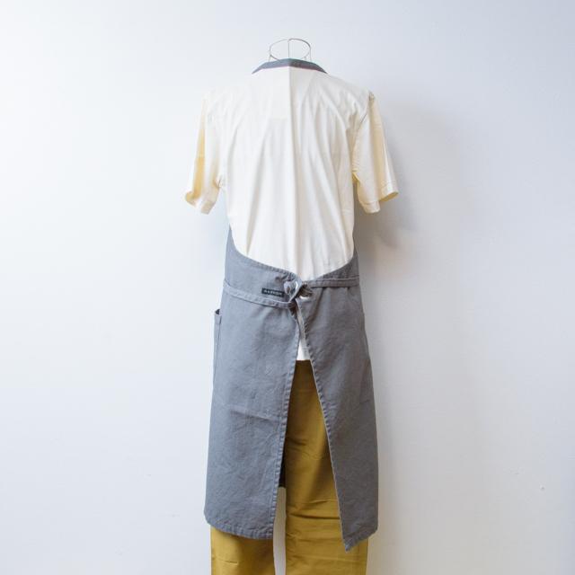 NAPRON ナプロン エプロン UTILITY APRON GRAY NP-AP25の画像