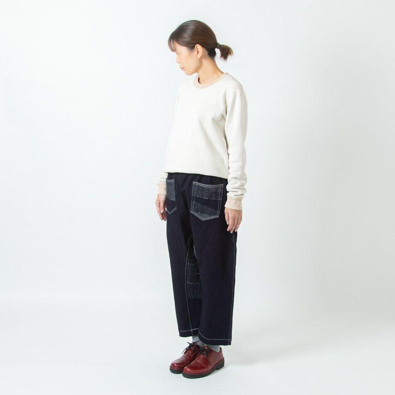 tamaki niime 玉木新雌 デニムパンツ zengo KING サイズ1 03 コットン 