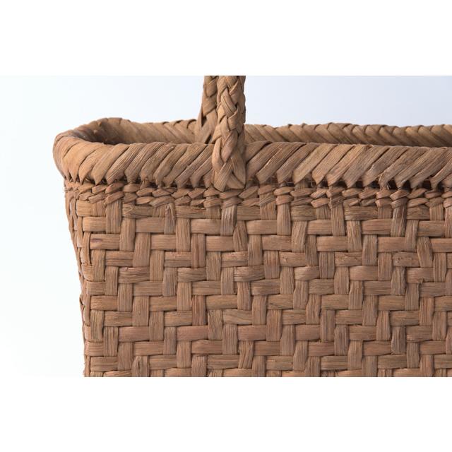 山葡萄かごバッグ 手提げ 網代編み 小02 内布、内ポケット付 国産 日本