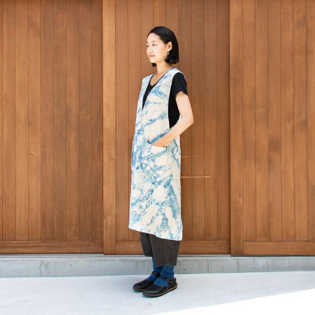 COTTLE エプロンワンピース04 茜の画像