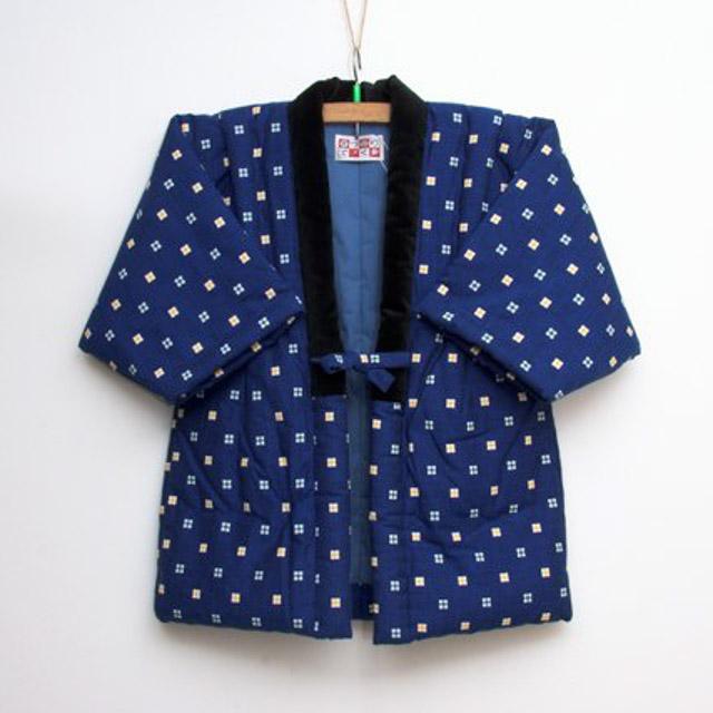 新版 宮田織物 綿入れはんてん 半纏 子供袢天 紺 110cm 日本製 ちゃんちゃんこ おしゃれ かわいい 公式店舗 Www Aqtsolutions Com