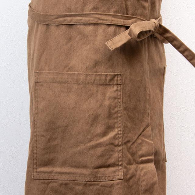 NAPRON エプロン UTILITY APRON モカ NP-AP25 MOCHAの画像
