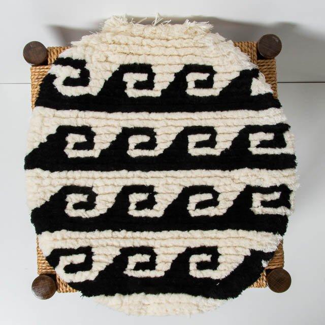 ノッティング織 ウールの椅子敷き 丸 特大 06 クッション 座布団 :kgchk0106:FRANK暮らしの道具 - 通販 - Yahoo