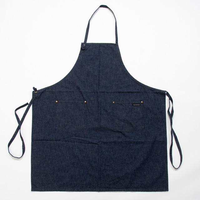 NAPRON ナプロン エプロン デニム生地 インディゴ NP-AP09-9A DENIM