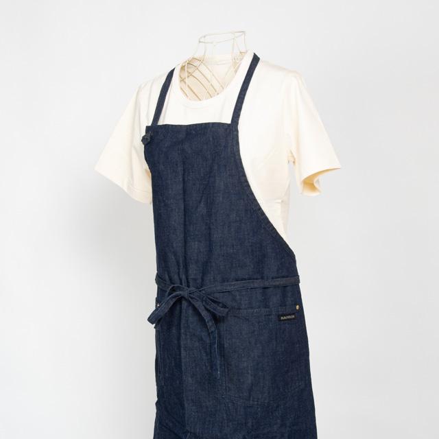NAPRON エプロン デニム インディゴブルー NAPRON ナプロン エプロン デニム生地 インディゴ NP-AP09-9A DENIM
