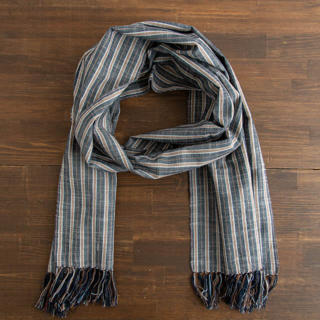 会津木綿IIE Analog stole 15 ストール 180cm ネコポス便対応 会津木綿IIE Analog stole 15 ストール 180cm ネコポス便対応