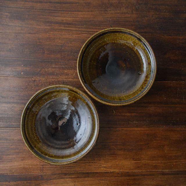 三宅康太 倉敷青木窯 飴釉八寸皿 : FRANK暮らしの道具 - 通販 - Yahoo