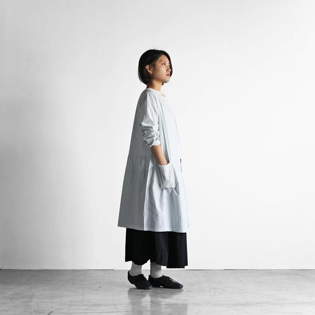 Huis ハウス オーガニックコットンワンピース アンティークサックス レディース 遠州織物 U3 5001 Stsax Frank暮らしの道具 通販 Yahoo ショッピング