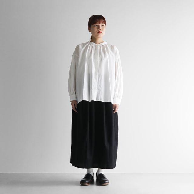 ◆未使用品◆HUIS.◆HUIS×尾州 ウールトロコクーンスカート HUIS ハウス HUIS×尾州 ウールトロコクーンスカート ブラック