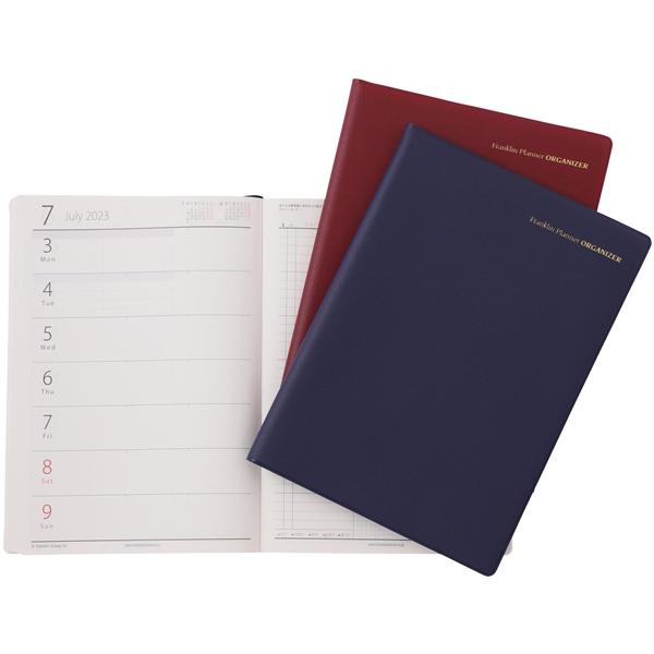 手帳 B6 フランクリンプランナー 綴じ手帳 ビジネス・ウィークリー レフト 2023 1月始まり ウィークリー 1週間2ページ フランクリン