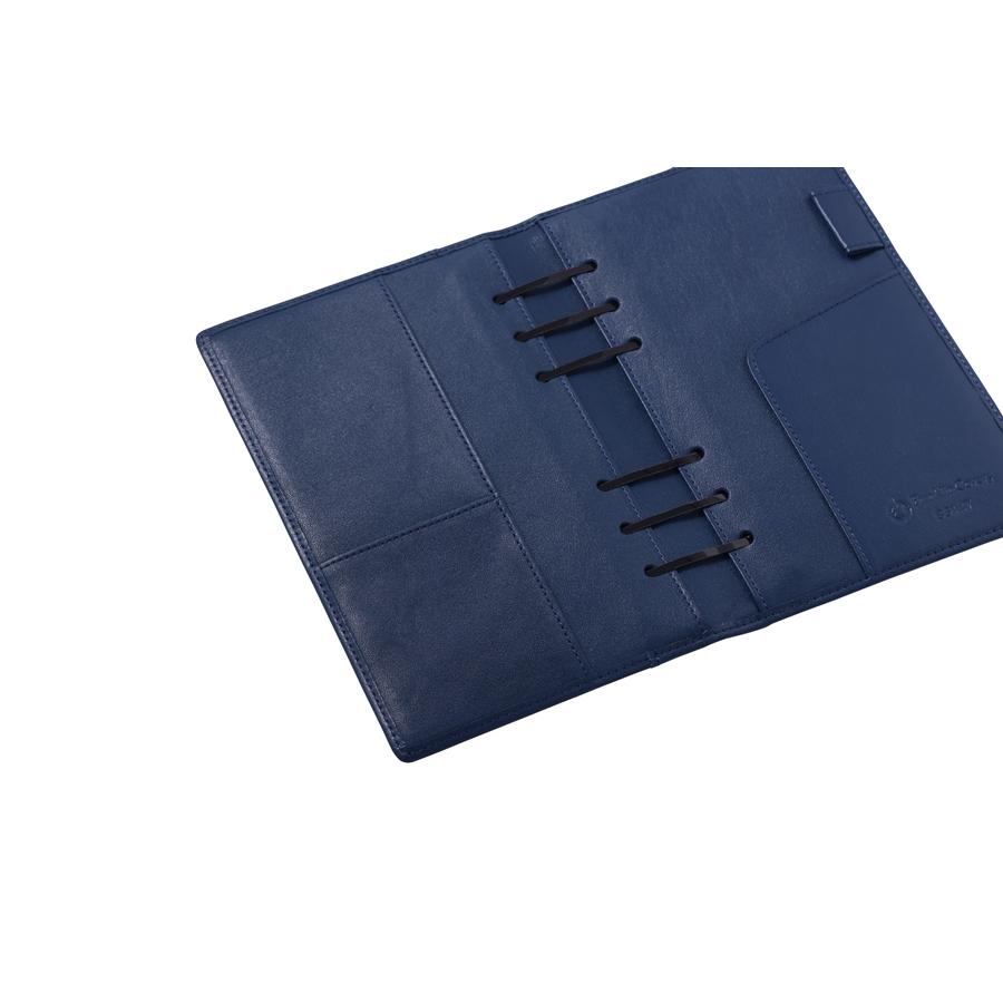 フランクリン手帳 コードバン リング式バインダーブルー フランクリン