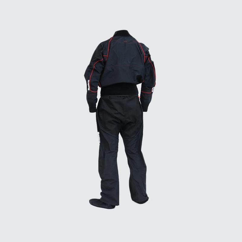 現品発送 ブルーストーム ドライスーツ BSJ-RV403 ブラック S 【Q2419924193】(85165円)