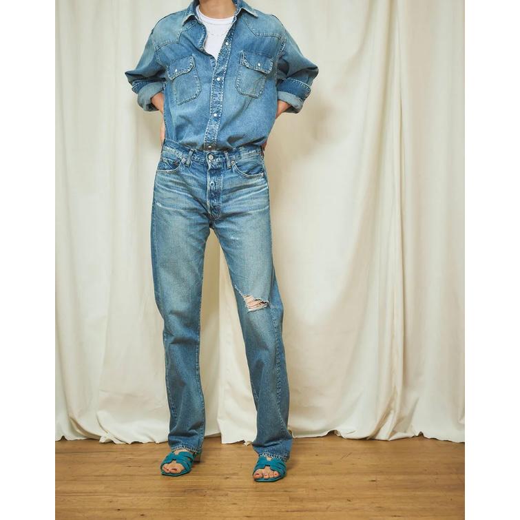 即日発送 シンゾーン ダメージ ジーンズ クリップデニム THE SHINZONE DAMAGE CLIP JEANS