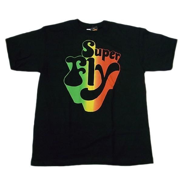 SUPER FLY (スーパー・フライ) 70's LOGO TEE (Tシャツ)｜frantic-shop｜02