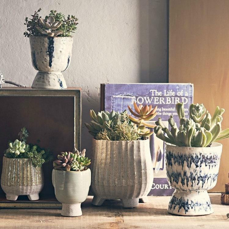 植木鉢・おしゃれ・テラコッタ シンプルポット UN401-080 2.5号(8cm  