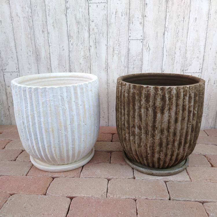 植木鉢・おしゃれ・テラコッタ 8号用大型鉢カバー YS0576-290 10号