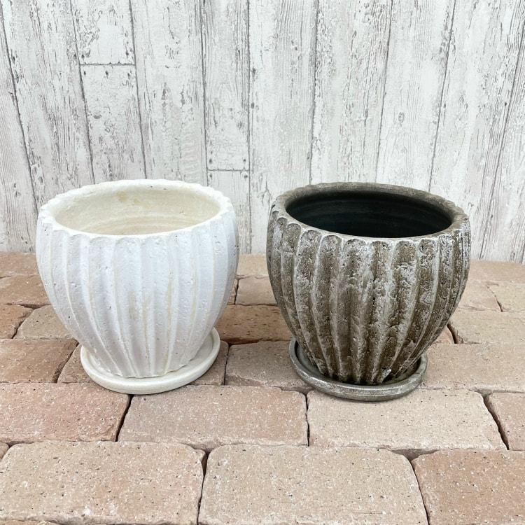 植木鉢・おしゃれ・テラコッタ 5号用鉢カバー YS0584-200 7号(20cm