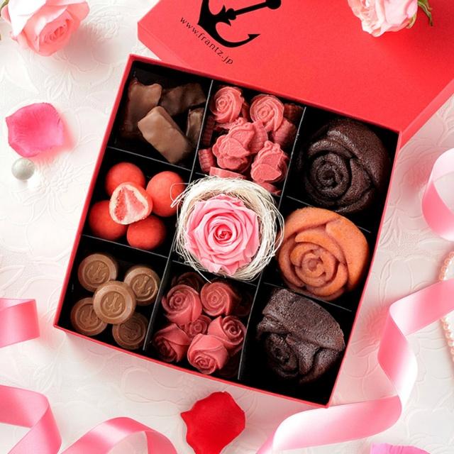 母の日 お菓子 母の日カード付き 神戸・ローズの宝石箱 セット 詰め合わせ 焼き菓子 プレゼント おしゃれ 花 送料込み：北海道・沖縄送料別途400円 | 神戸フランツ | 06
