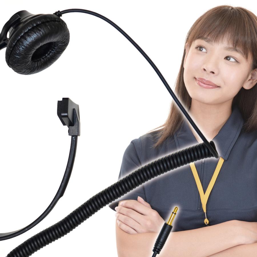 F.R.C.特定小電力 ガイドラジオ【受信機 FC-GR13 用オプション】FHP-01 [片耳ヘッドフォン] プラグ径：φ3.5mm |  | 01