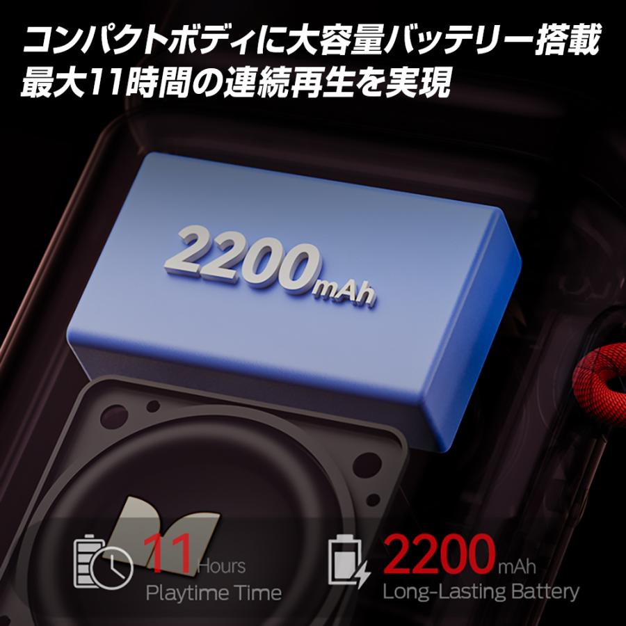 MONSTER [ モンスター ] ポータブル Bluetooth スピーカー [ Atmic/Blaster Pebble ( アトミック・ブラスター ぺブル ) MS62131 ] 選べる3色 [ 国内正規販売 ] |  | 05