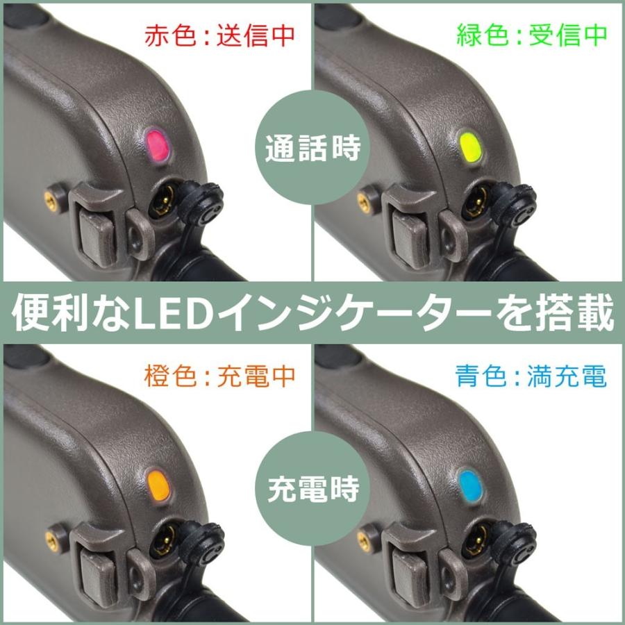 NEXTEC【 超小型・軽量 】特定小電力トランシーバー 2台セット【 NT-202M 】ブラック or ホワイト |  | 04
