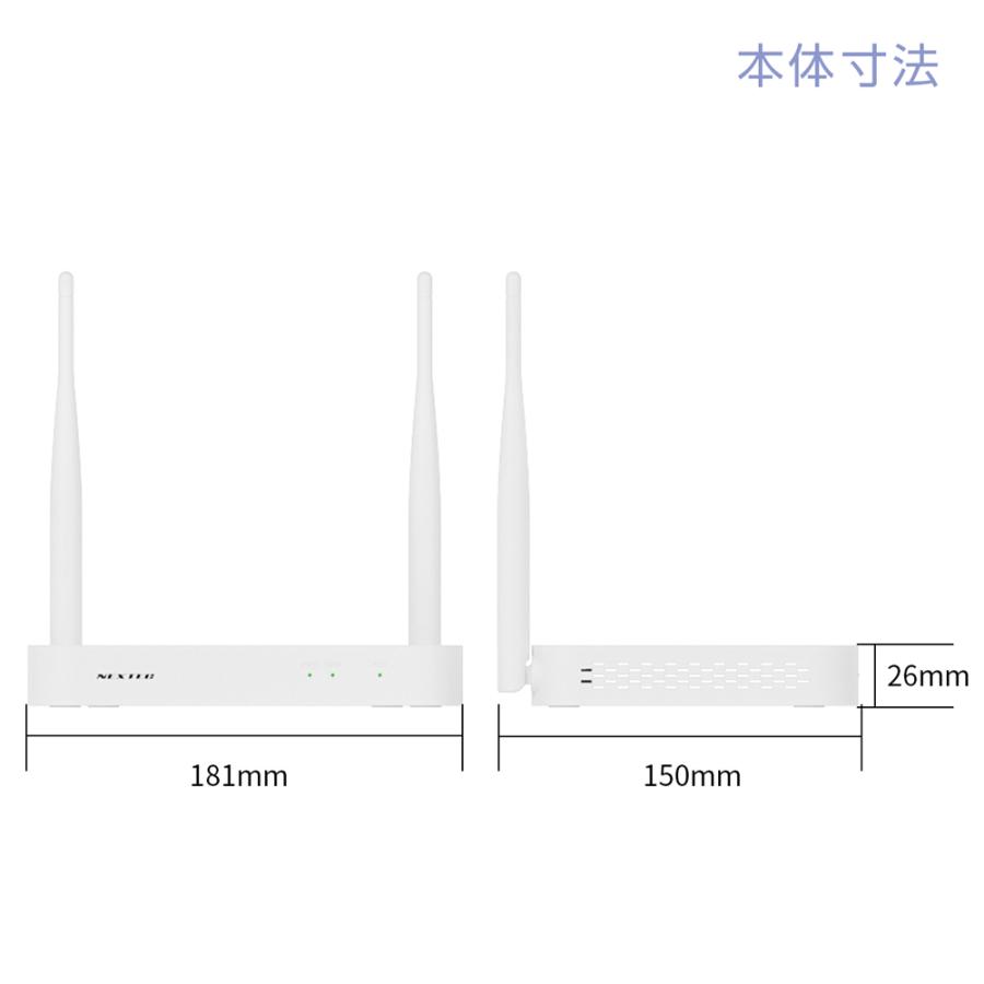 F.R.C. NEXTEC ネットワークデジタルレコーダー：NX-DR11 (W) 1TB HDD内蔵 Wi-Fi中継器対応 IPカメラ最大10台接続可能・ワイヤレス 監視カメラ用 |  | 03