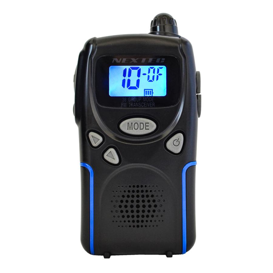 【送料無料】F.R.C. エフ・アール・シー NEXTEC｜特定小電力トランシーバー2台セット｜NX-V20【イヤホンマイク・ベルトクリップ2個付】 |  | 05