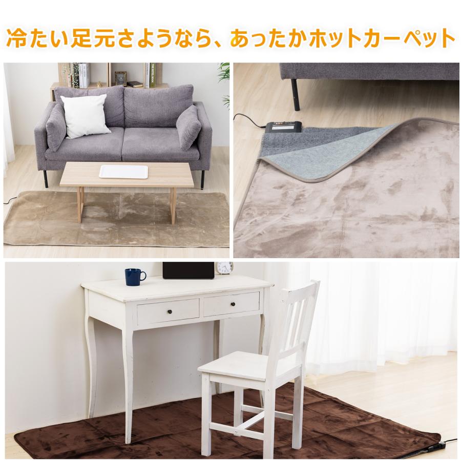 FREEDAN ホットカーペット 2畳 168×168 本体 電気カーペット