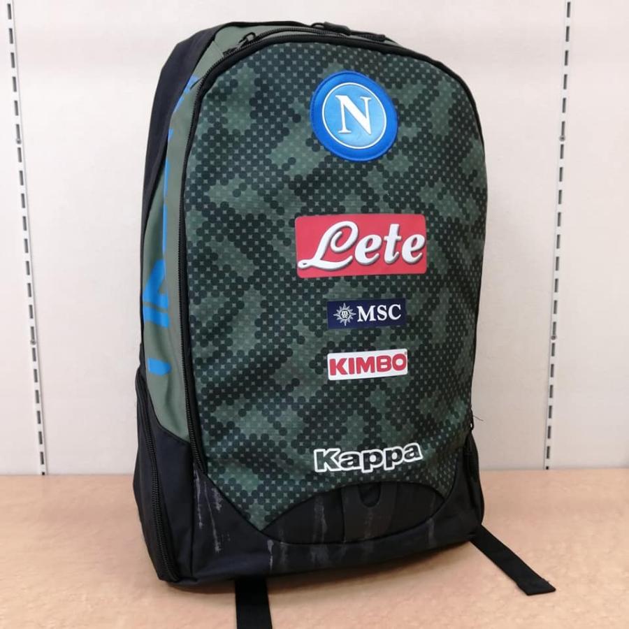 55 以上節約 汚れあり B品 ナポリ Napoli 19 バックパック 緑 Kappa カッパ サッカー イタリア セリエa 流行に Zoetalentsolutions Com