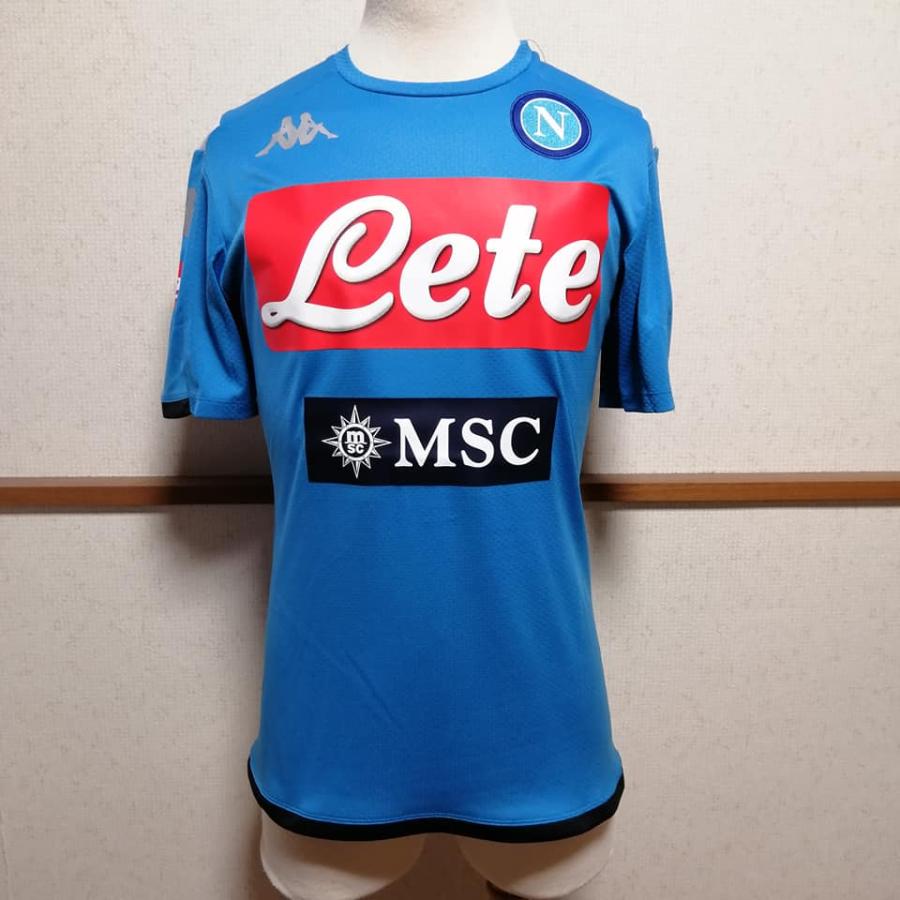 ナポリ Napoli 19 トレーニングウェア 青 Kappa カッパ サッカー イタリア セリエa 0439b フリーク 通販 Yahoo ショッピング