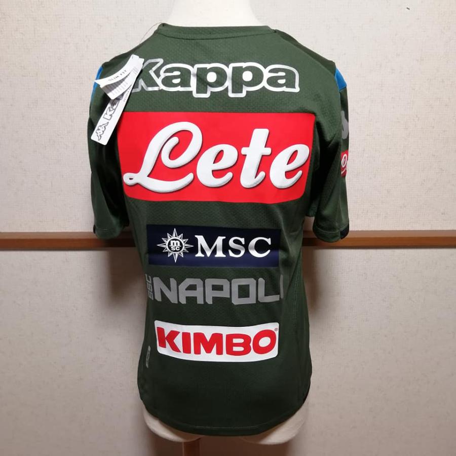 ナポリ Napoli 19 トレーニングウェア 緑 Kappa カッパ サッカー イタリア セリエa 0439g フリーク 通販 Yahoo ショッピング