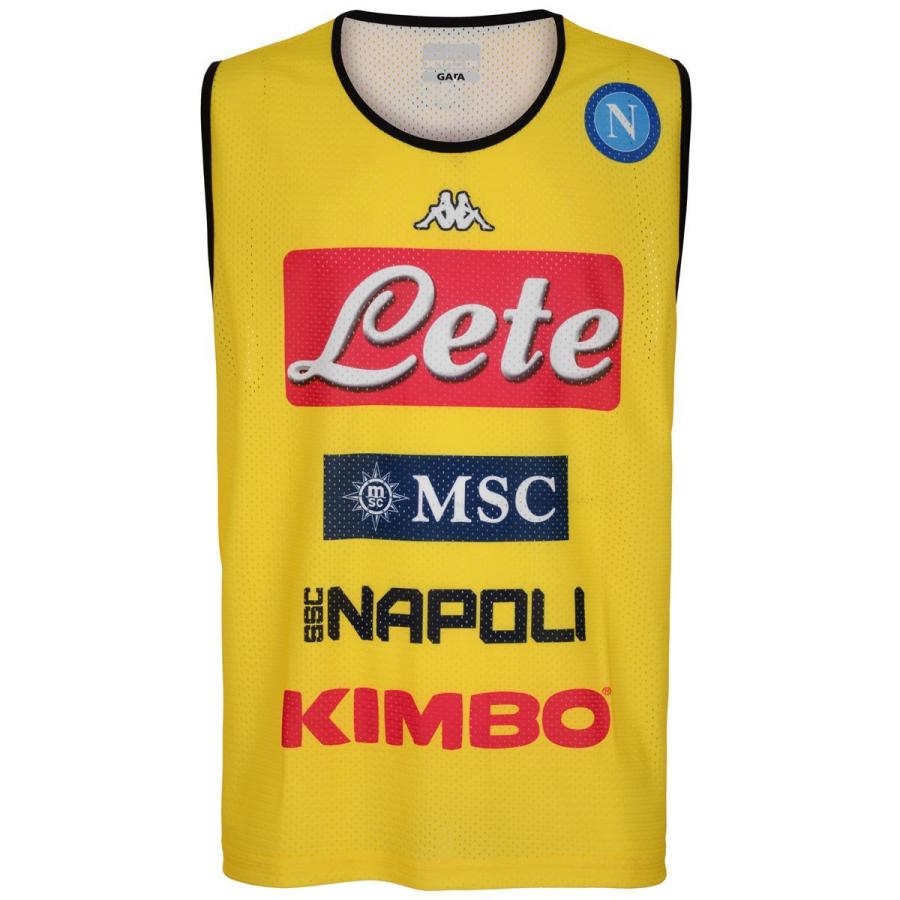ナポリ Napoli 19 ビブス 黄色 トレーニングウェア カッパ Kappa サッカー イタリア セリエa 0637y フリーク 通販 Yahoo ショッピング