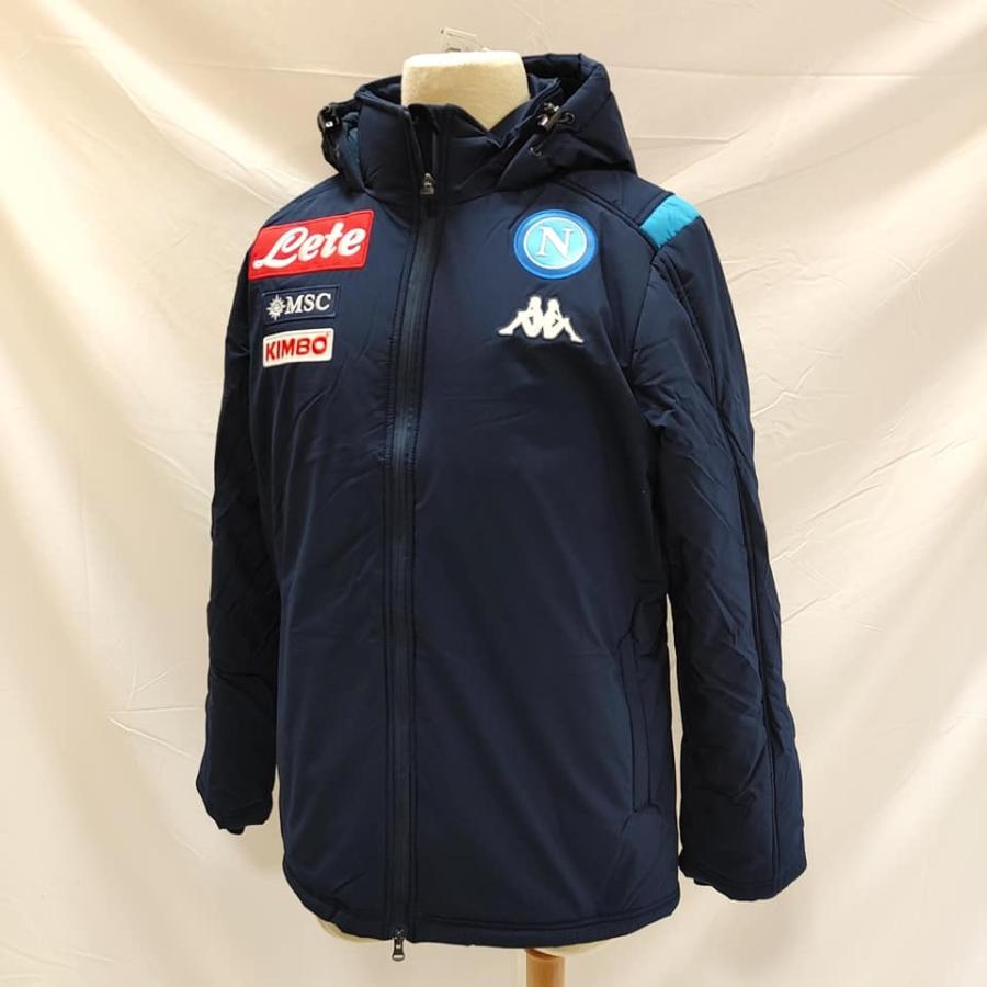 送料無料 ナポリ Napoli 19 ベンチコート 防寒着 カッパ Kappa サッカー イタリア セリエa 現金特価 Www Gettoknowmontco Com