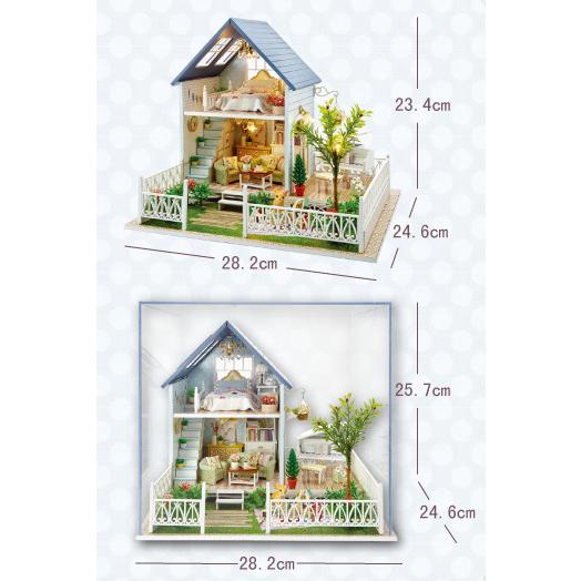 ドールハウス 手作り キット セット ミニチュア 北欧の休日 在庫限り