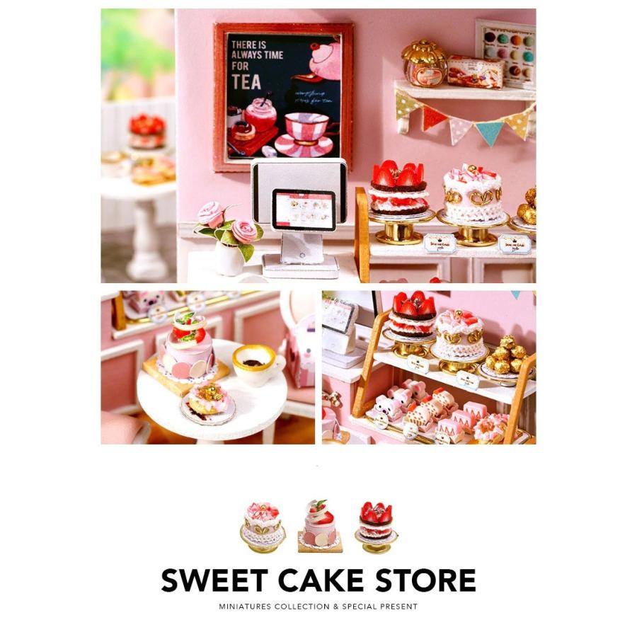 ミニチュア店 ハンドメイド ドールハウス ミニチュア 手作りキット セット1/24 スケール