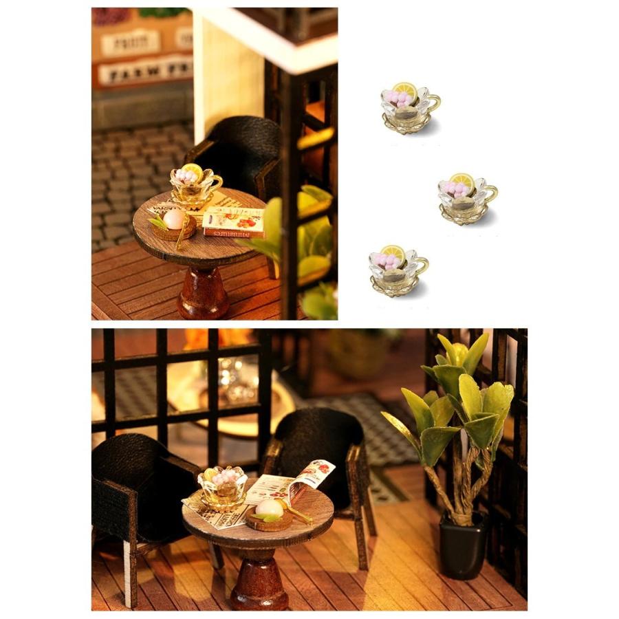 ドールハウス 手作り キット セット ミニチュア FOREST TEASHOP t