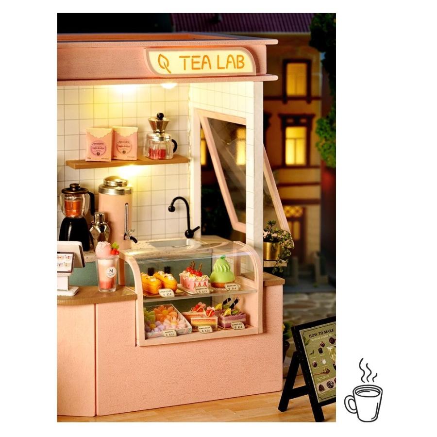 ドールハウス 手作りキットセットミニチュア SHOP SERIES ピンク ドールハウス 手作りキットセットミニチュア SHOP SERIES ピンク